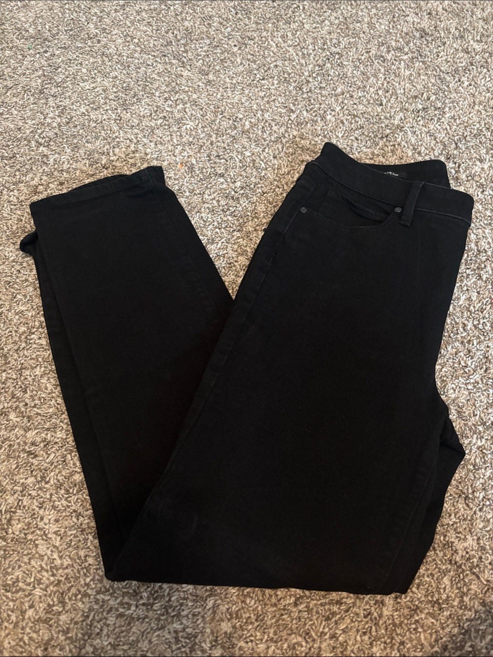 Talbots Black Straight-Leg Women's Jeans
